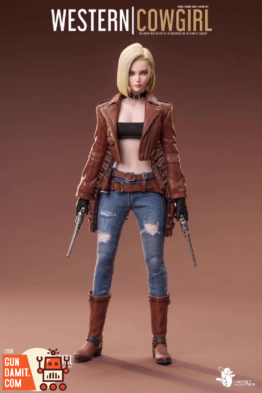 Heart Hunter Studio 1/6 Blonde Western Cowgirl outfit detail Heart Hunter Studio 1/6 Blonde Western Cowgirl outfit detail