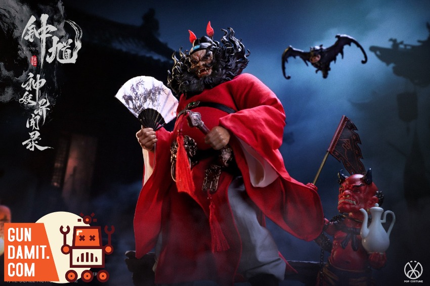 POP COSTUME 1/12 MYS-01D Tales of the Strange Zhong Kui Demo A detailed figurine of Zhong Kui, the demon slayer, in a dramati POP COSTUME 1/12 MYS-01D Tales of the Strange Zhong Kui Demo A detailed figurine of Zhong Kui, the demon slayer, in a dramati