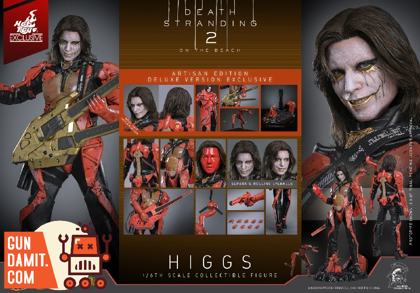 Hot Toys VGM81 Higgs Death Stranding 2 view 10 Hot Toys VGM81 Higgs Death Stranding 2 view 10