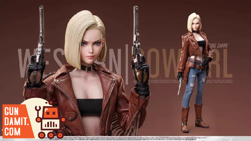 Heart Hunter Studio 1/6 Blonde Western Cowgirl back view Heart Hunter Studio 1/6 Blonde Western Cowgirl back view