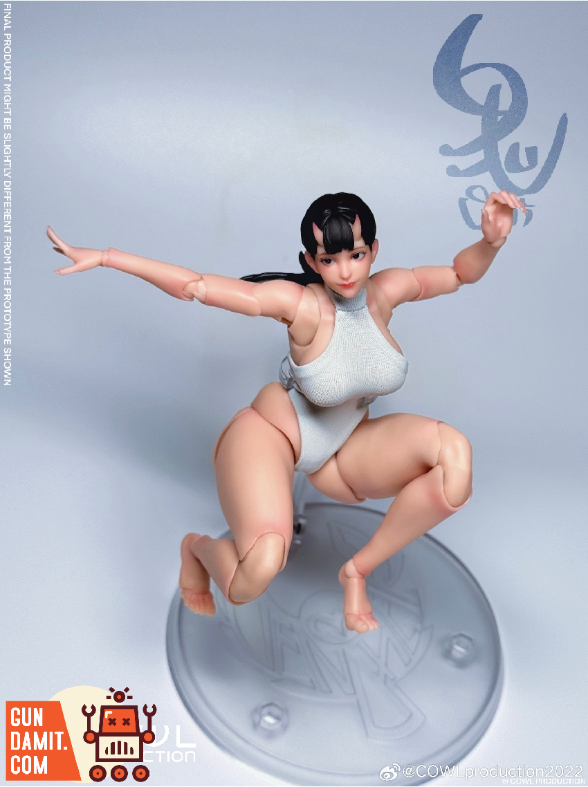 Cowl Production Ghostly Body figure crouching pose from above Cowl Production Ghostly Body figure crouching pose from above