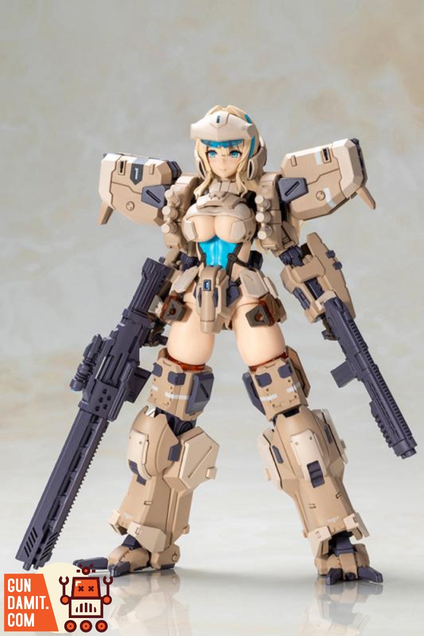 KP827 Zenith Model Kit - side view Kotobukiya Front Mission Girl Zenith - side view