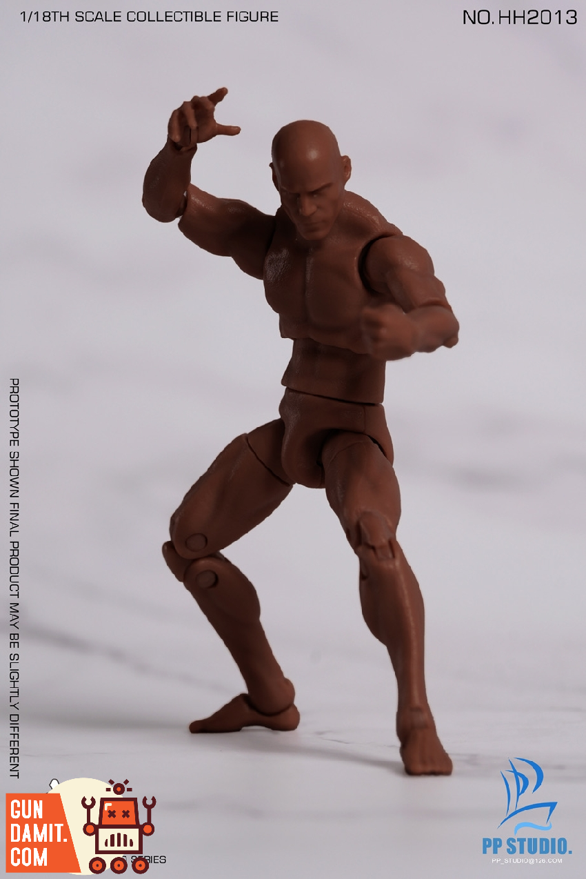 HH2013 Humanoid Male Body - view 5 PP STUDIO Male Body Black - view 5