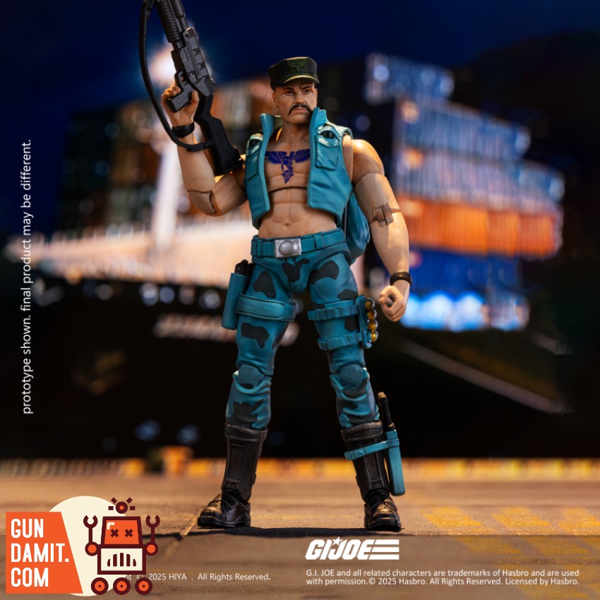 HIYA-EMG0300 Hirokazu Marine - view 5 Hiya Toys EMG0300 G.I. Joe Hirokazu Marine - view 5