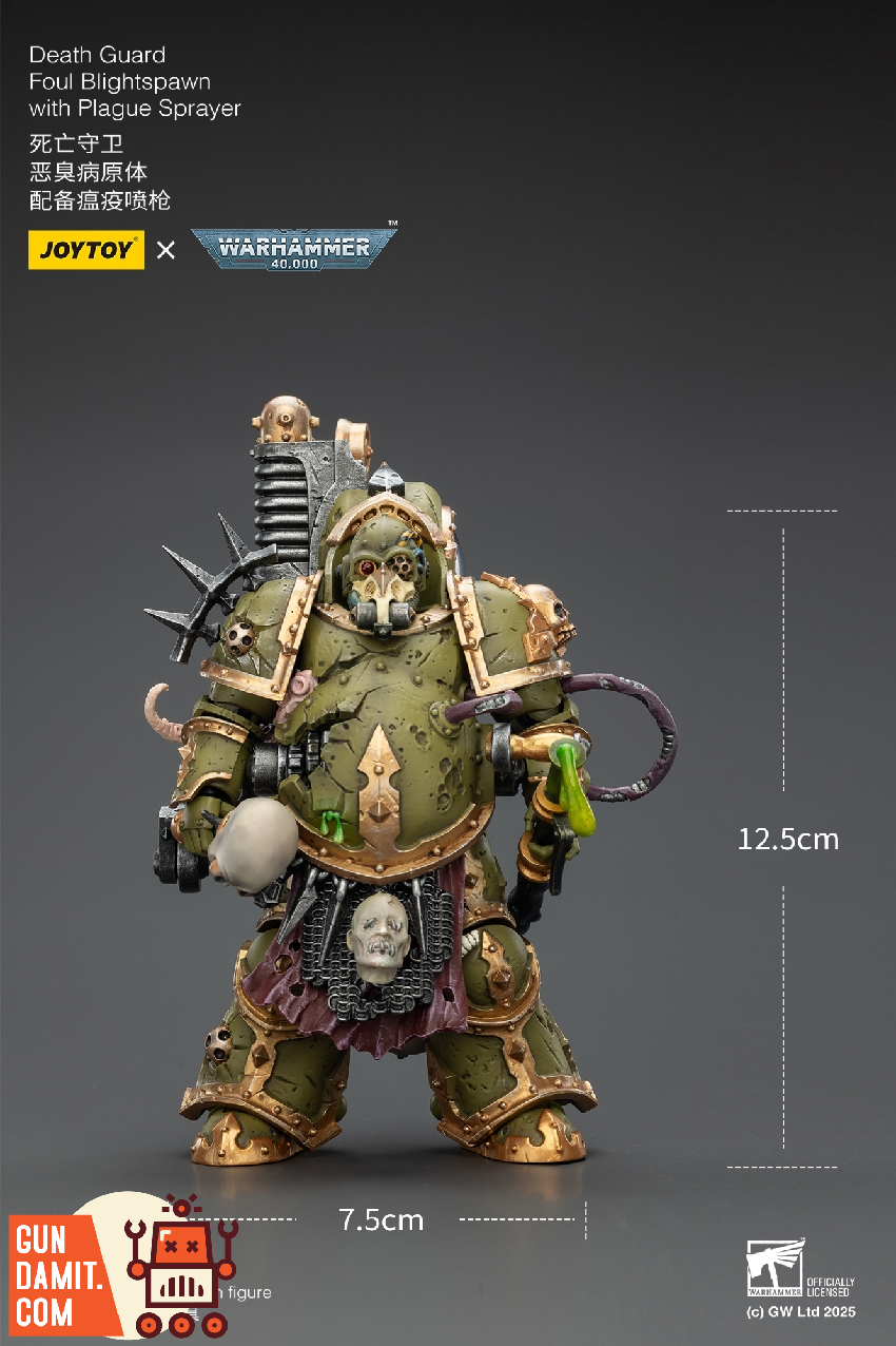 JT02892 Foul Blightspawn - view 24 JoyToy Death Guard Foul Blightspawn - view 24
