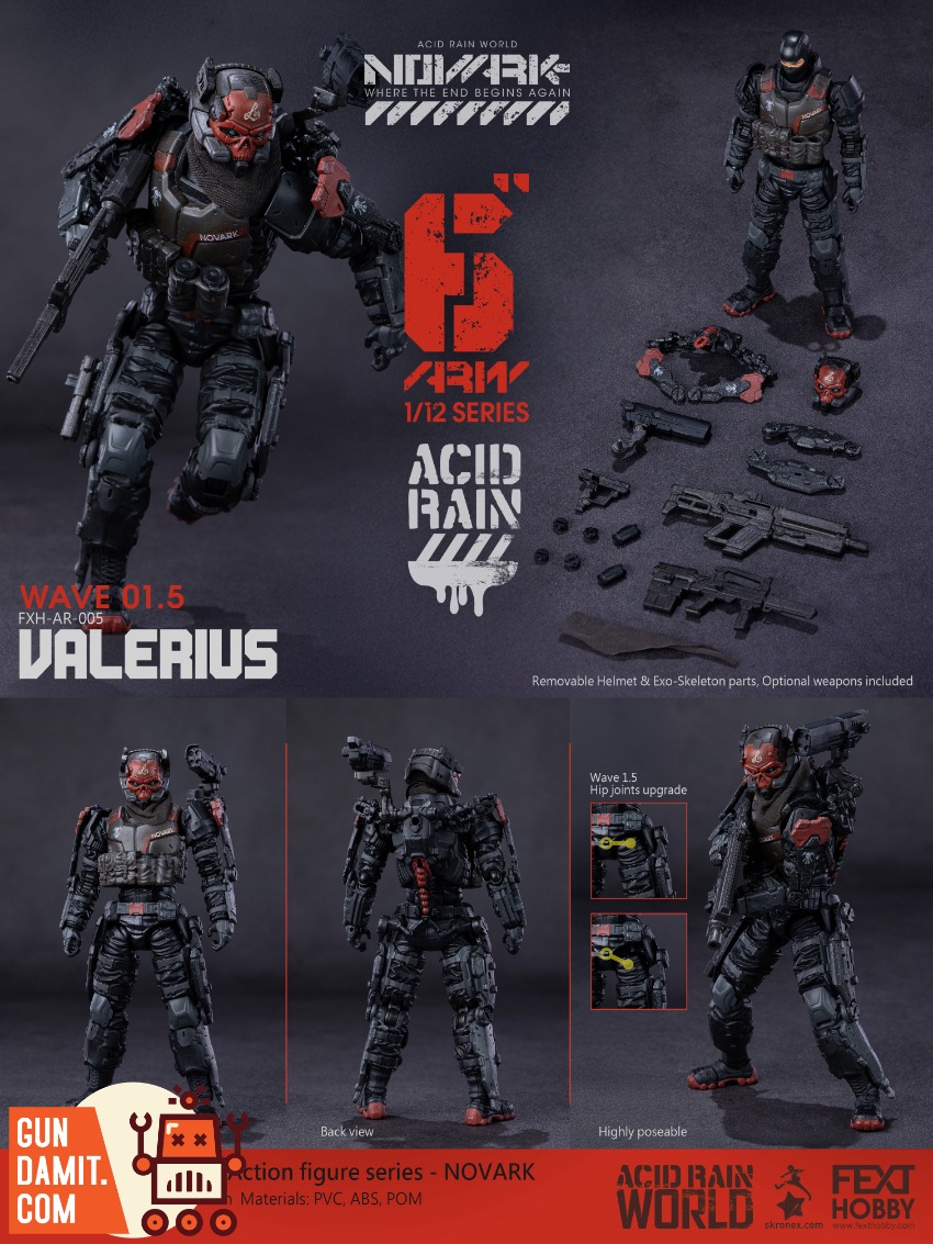 FXH-AR-005 Valerius - front view Fext Hobby Valerius - front view