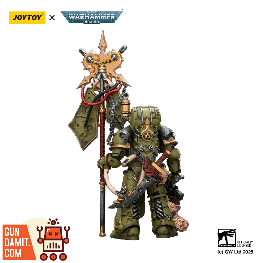 JT02915 Plague Marine Icon Bearer - view 7 JoyToy Death Guard Plague Marine - view 7