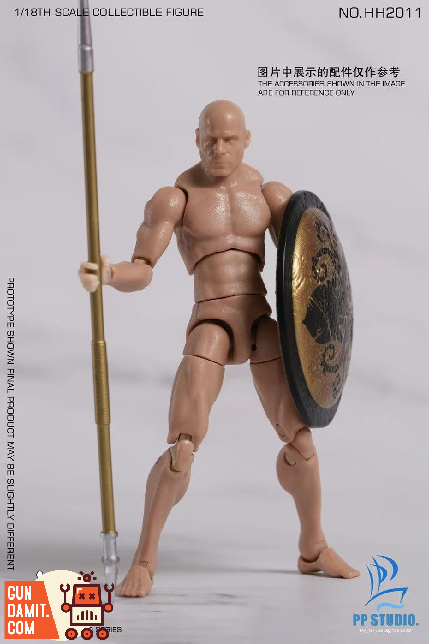 HH2011 Humanoid Male Body - view 9 PP STUDIO Male Body Wheat - view 9