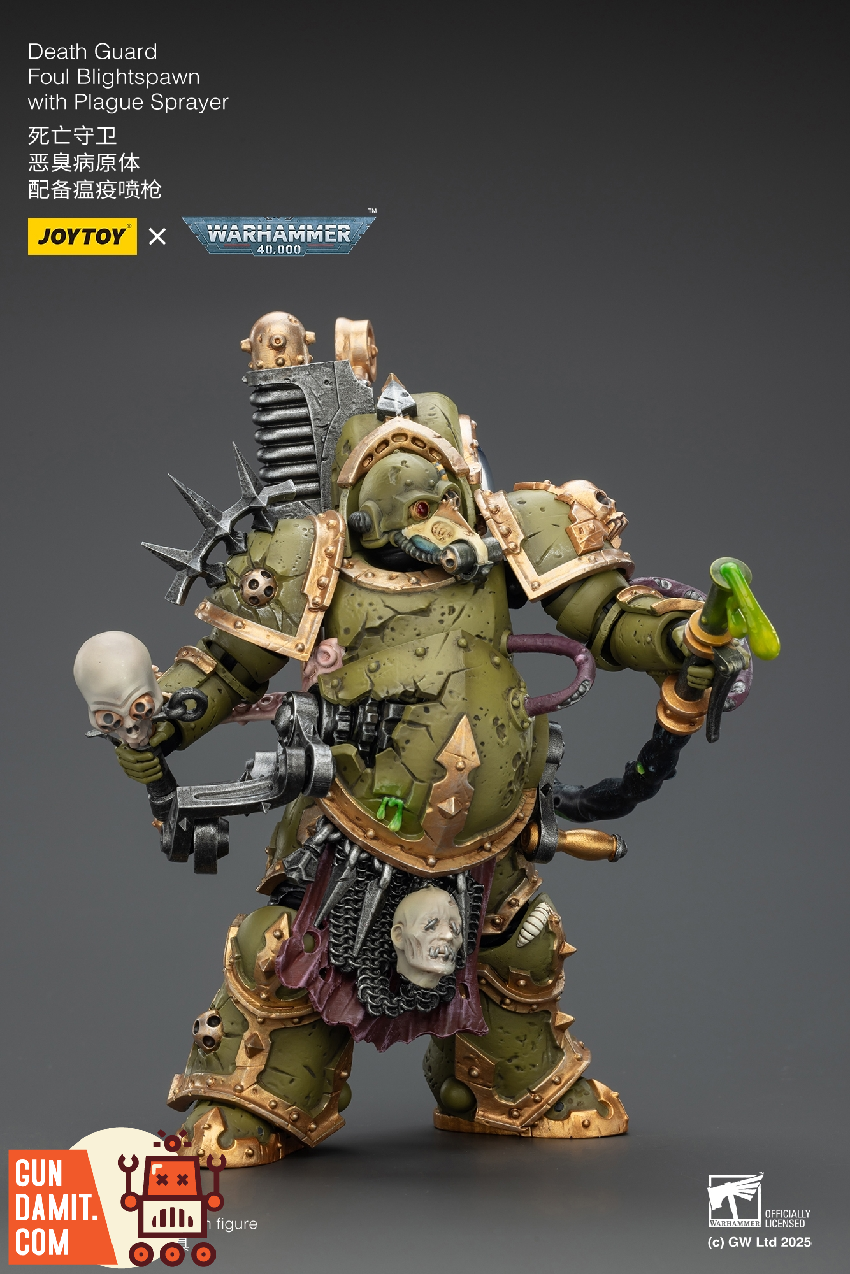 JT02892 Foul Blightspawn - view 17 JoyToy Death Guard Foul Blightspawn - view 17