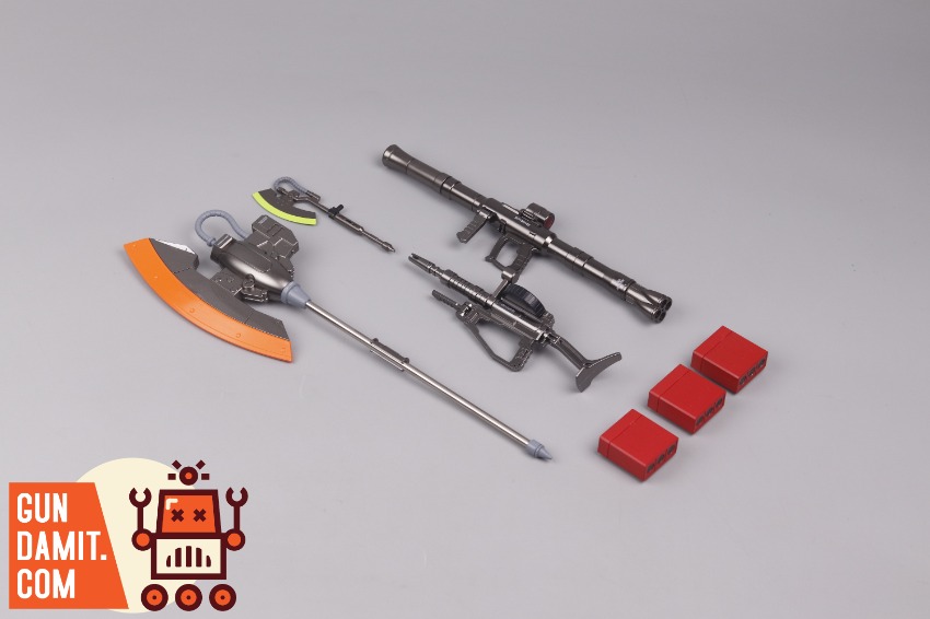 ACE-ZAKU-R Zaku Red Upgraded - view 9 ACE Toys 1/72 Zaku Red - view 9