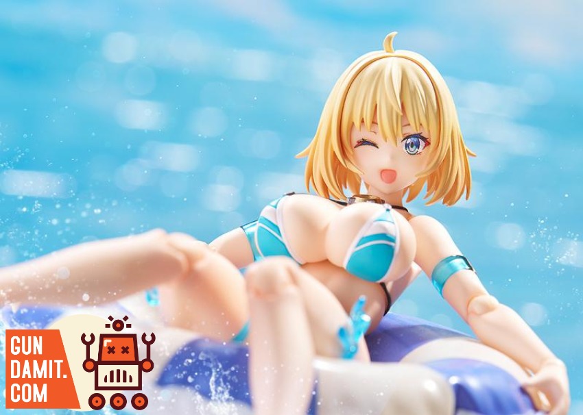 Max Factory Sophia Scharling - back view Figma Sophia F. Scharling Swimsuit - back view
