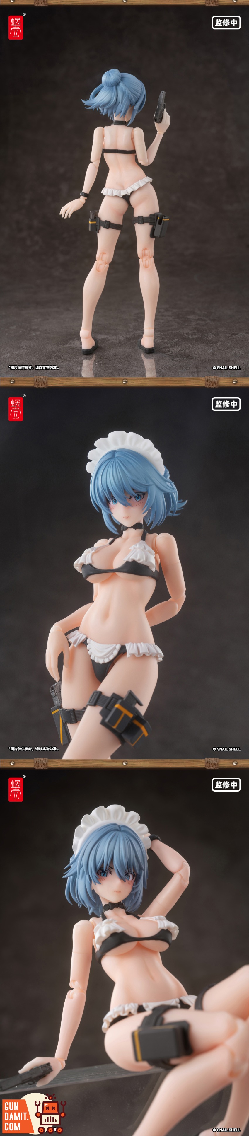 Snail Shell 1/12 RA-02S Tactical Maid Tokiwa Kazuon figure view 8 Snail Shell 1/12 RA-02S Tactical Maid Tokiwa Kazuon figure view 8