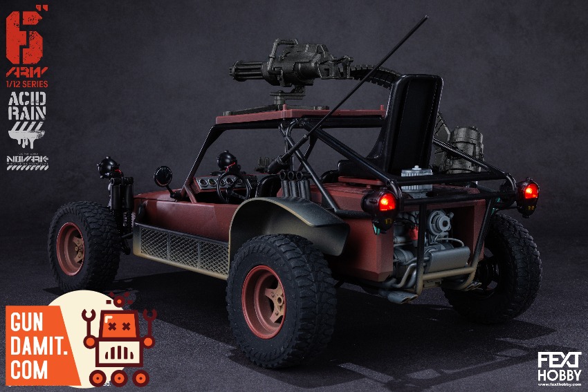 FXH-ARV-001 Red Locust - back view Fext Hobby Red Locust - back view