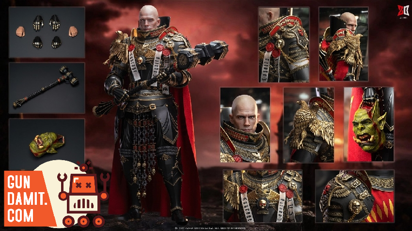 Z1-001 Imperial Inquisitor - back view Z-ONE Studio Inquisitor Leonard - back view