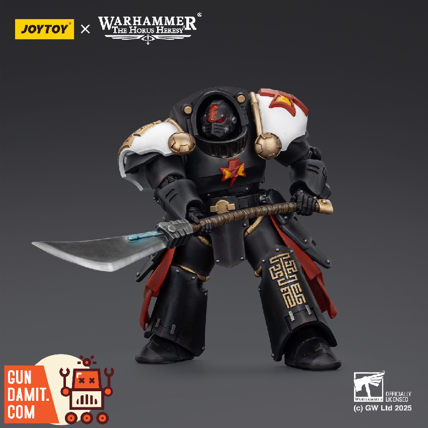 JT02953 Ebon Keshig Terminator - back view JoyToy White Scars Ebon Keshig - back view