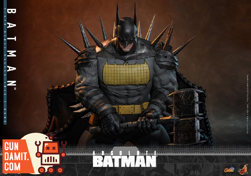 CMS030 Absolute Batman - back view Hot Toys Absolute Batman - back view