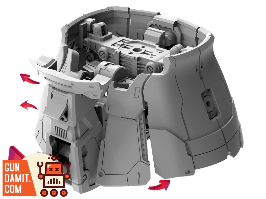 SH-MS-06S Zaku II Set - view 11 SH Studio Zaku II Resin Kit - view 11
