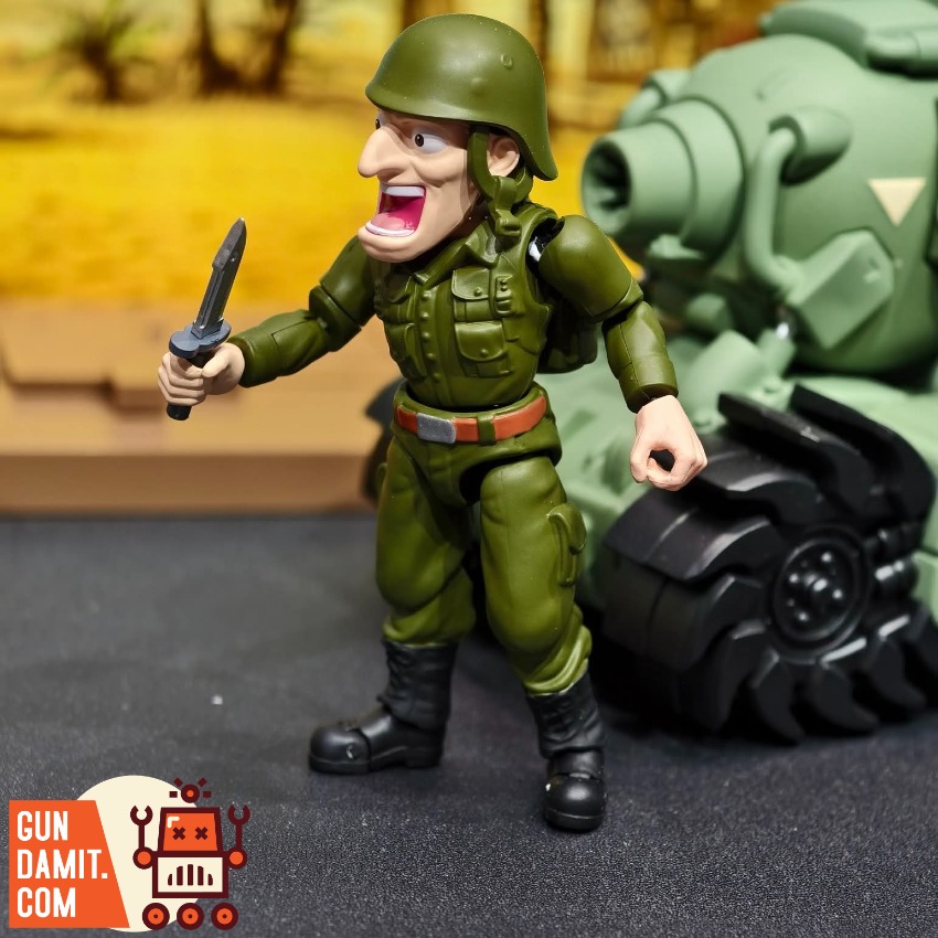 YoloPark AMK MINl Pro Series Metal Slug 3 Wave 1 Model Kit view 4 YoloPark AMK MINl Pro Series Metal Slug 3 Wave 1 Model Kit view 4