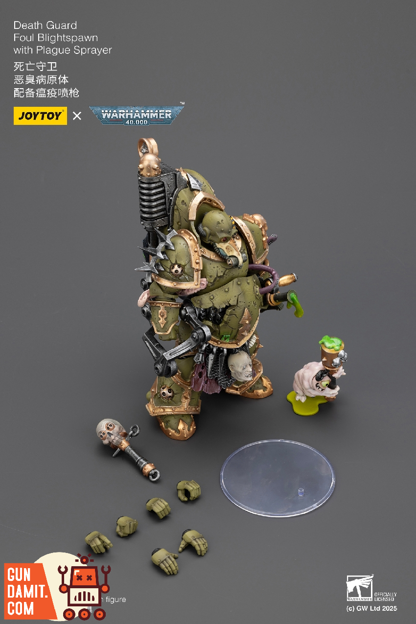 JT02892 Foul Blightspawn - view 23 JoyToy Death Guard Foul Blightspawn - view 23
