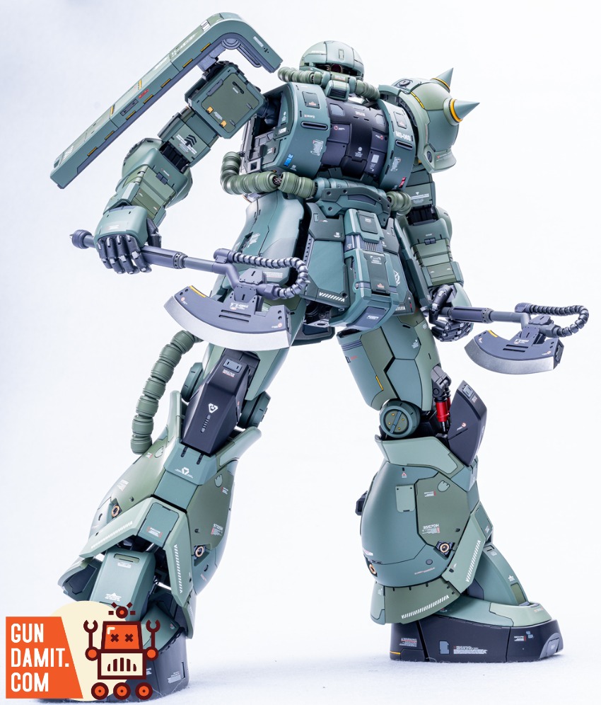 SH-MS-06S Zaku II Set - view 37 SH Studio Zaku II Resin Kit - view 37