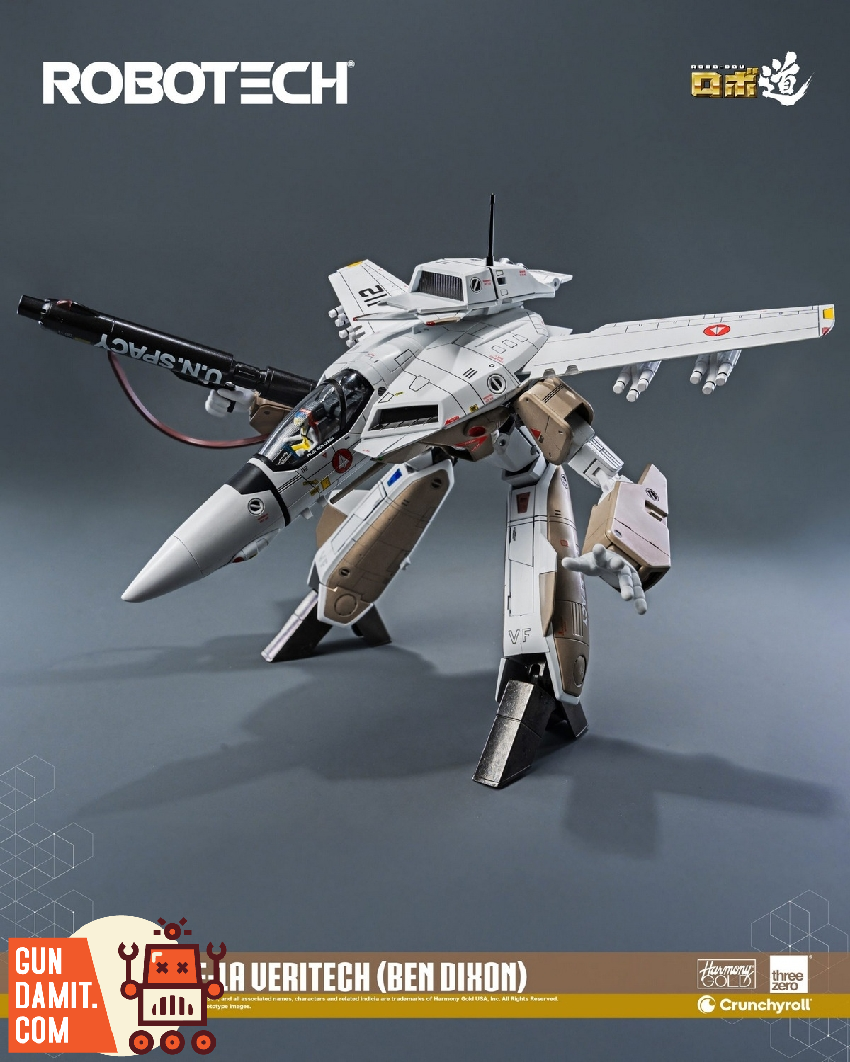 3Z0306 VF-1A Veritech - view 14 Threezero ROBO-DOU VF-1A Ben Dixon - view 14