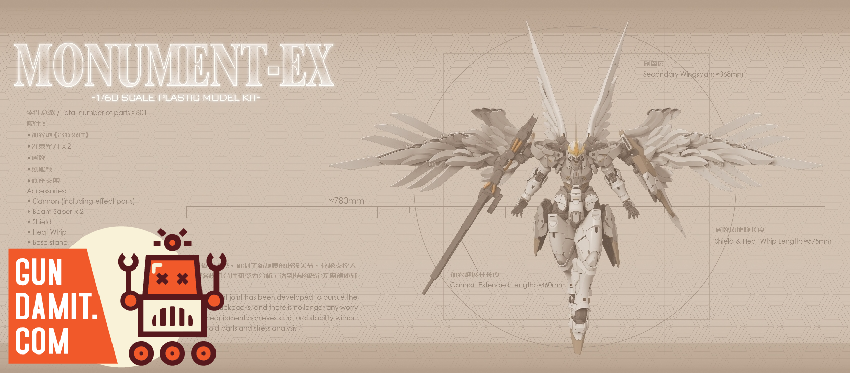 SW-MONUMENT-EX Gundam Kit - view 19 Strange Work Monument EX 1/60 Gundam - view 19