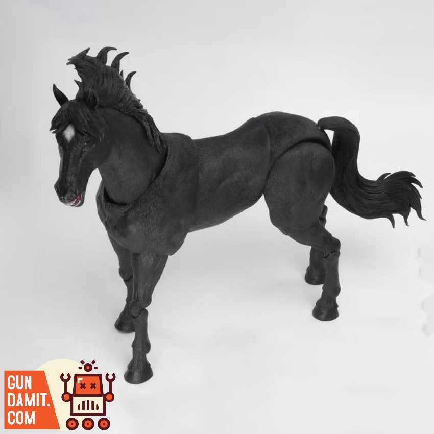 JiangHu Black Horse - front view Nottaa Black Horse Elegant - front view