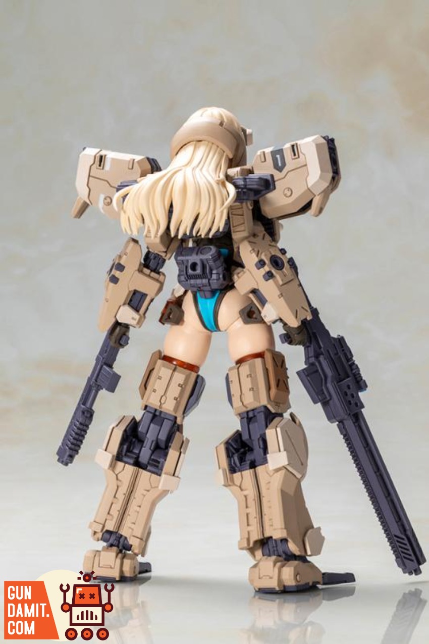 KP827 Zenith Model Kit - back view Kotobukiya Front Mission Girl Zenith - back view