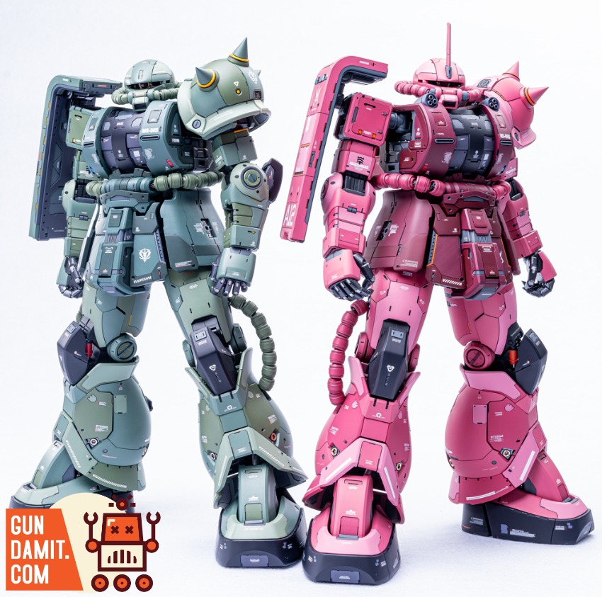 SH-MS-06S Zaku II Set - view 46 SH Studio Zaku II Resin Kit - view 46