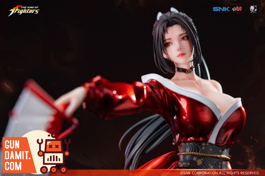 Bear Panda SNK Mai Shiranui - back view Mai Shiranui 1/4 Statue - back view