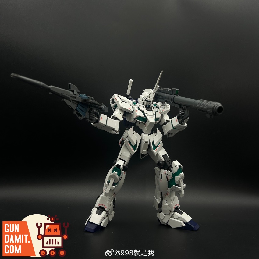 MBM-2203G Unicorn Green Frame - back view Mythical Beast MGEX 2203G Unicorn Green - back view