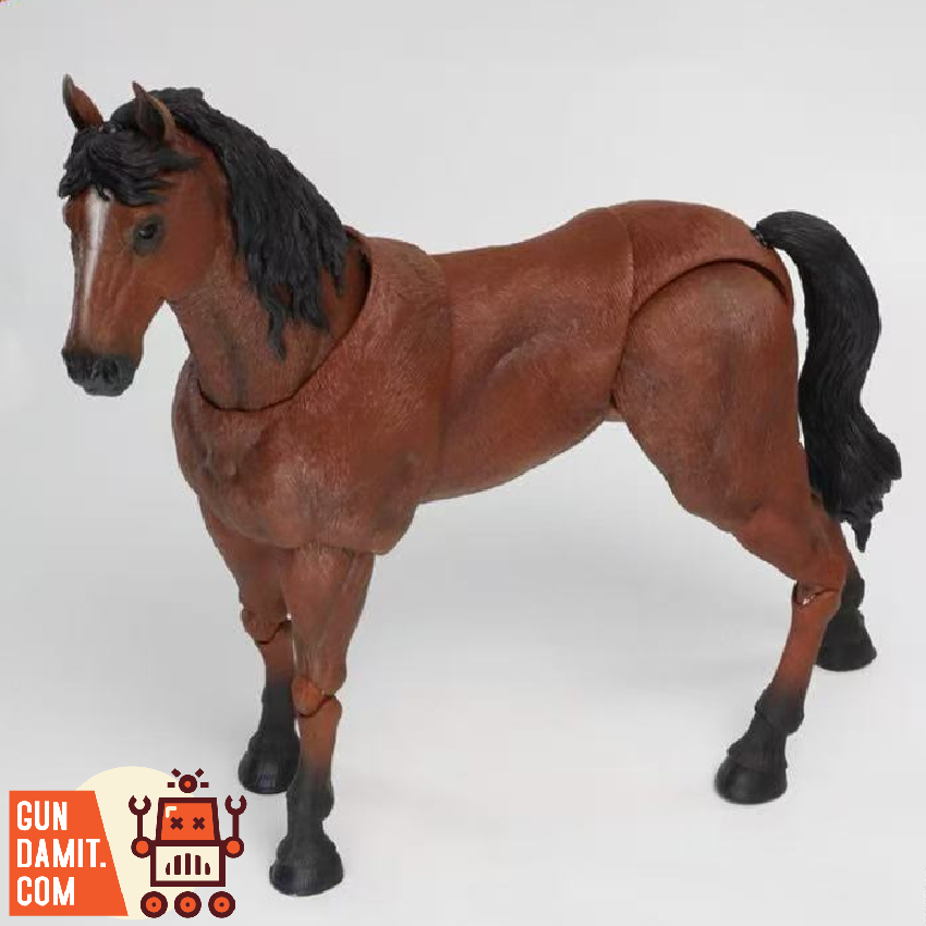 JiangHu Brown Horse Calm - front view Nottaa Brown Horse Calm - front view