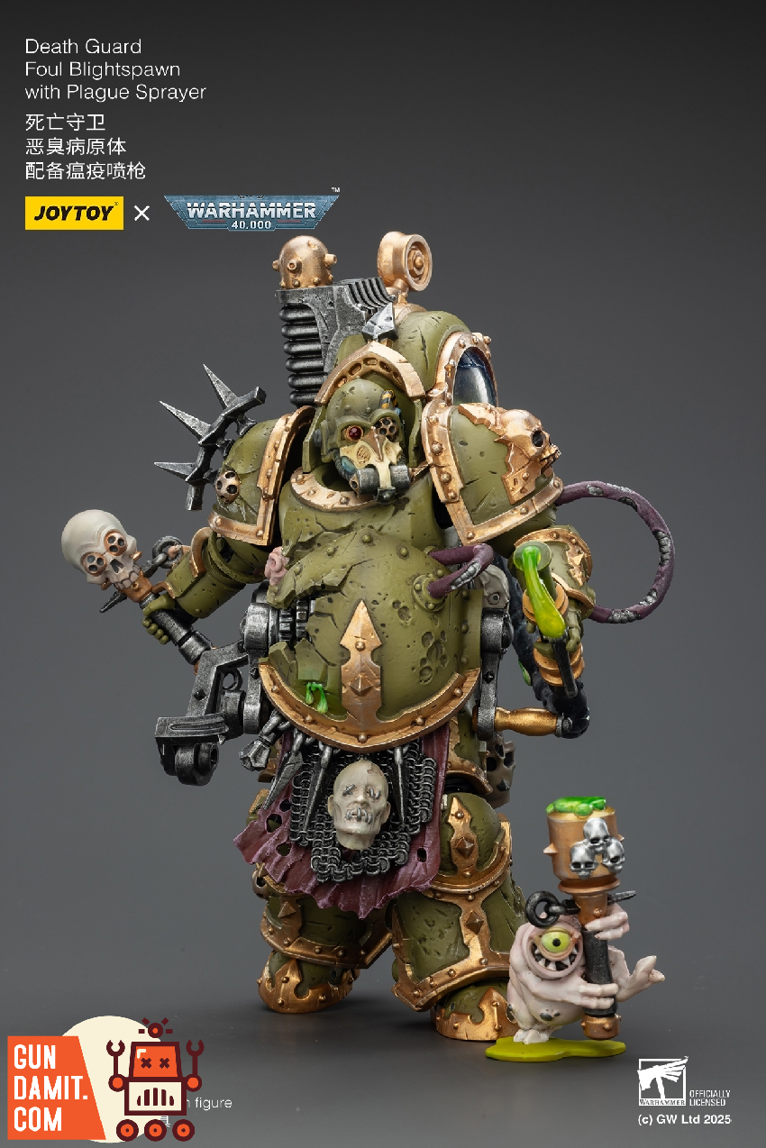 JT02892 Foul Blightspawn - view 16 JoyToy Death Guard Foul Blightspawn - view 16