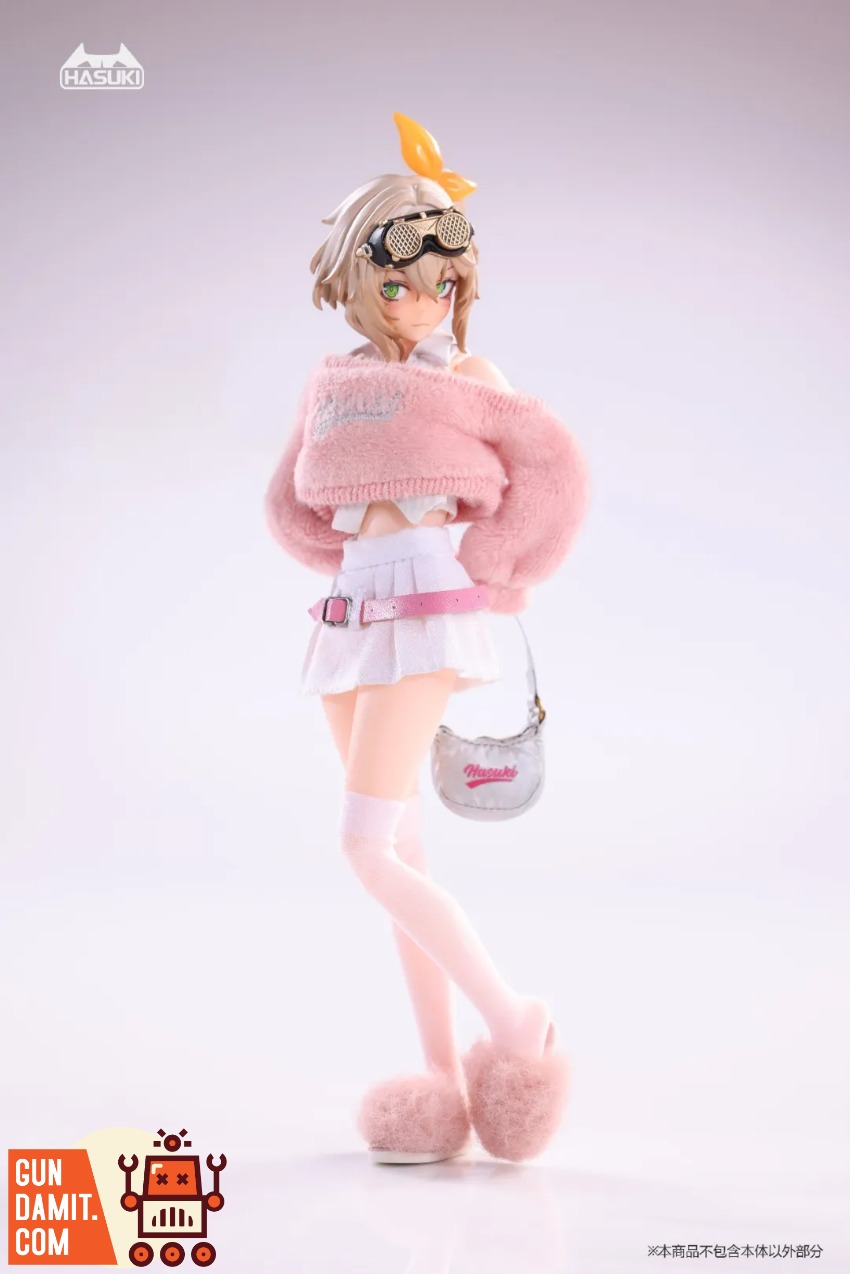 HASUKI-CS020 Pink Girl - side view HASUKI CS020 Pink Outfit - side view