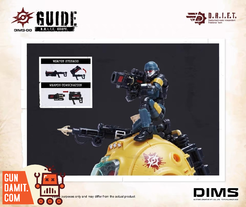 DIMS00 Drift Guide Mecha - view 6 Toys Alliance Drift Guide - view 6