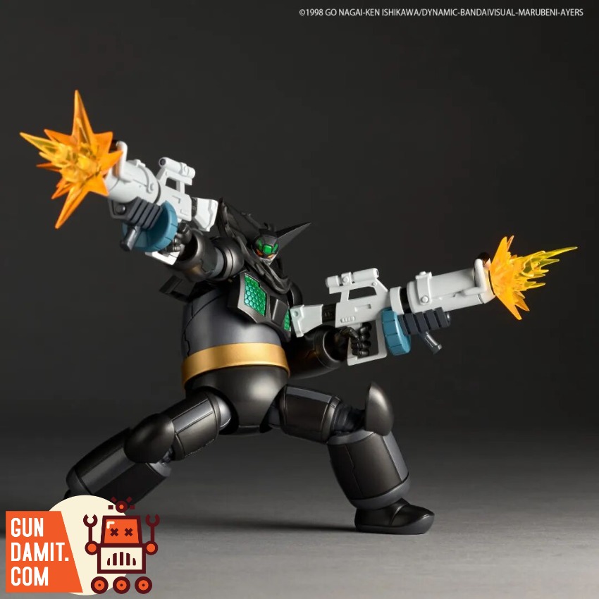 KAIYODO-BLACKGETTER Black Getter - view 7 KAIYODO Revoltech Black Getter OVA - view 7
