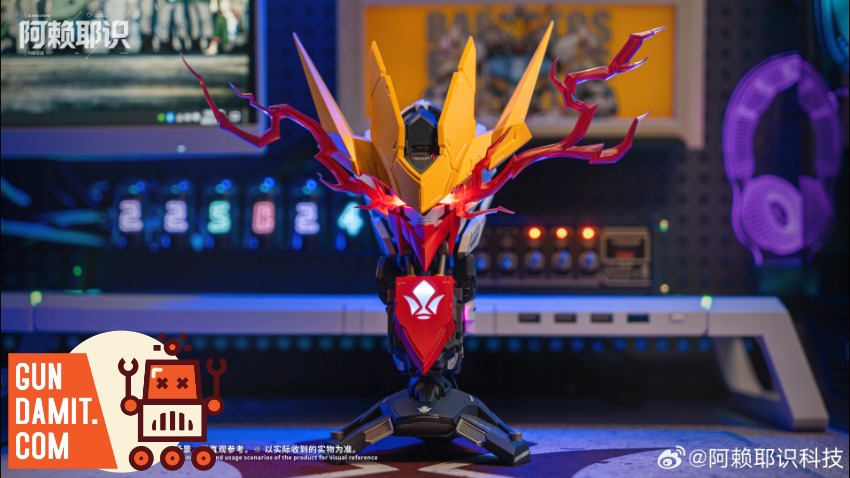AVT-WOLFKINGBUST Wolf King - view 9 Alaya Vijnana Tech Wolf King Bust LED - view 9