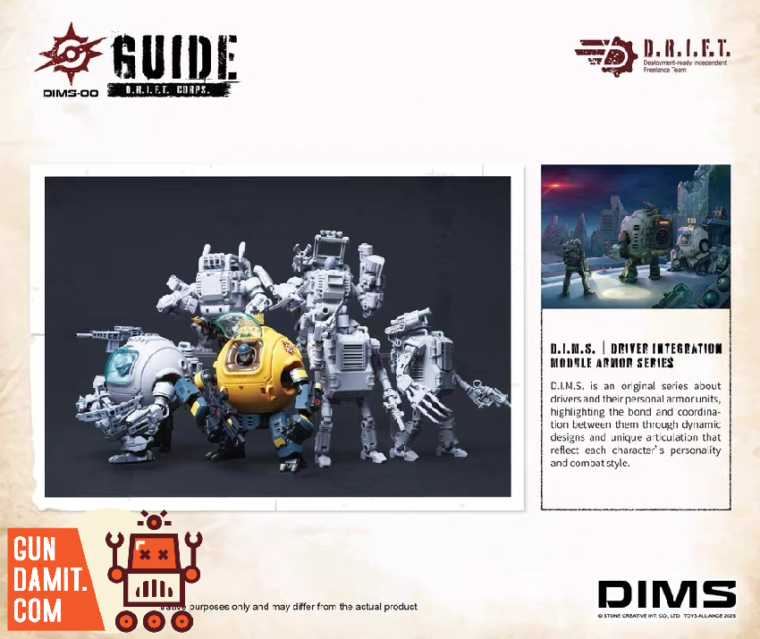 DIMS00 Drift Guide Mecha - view 12 Toys Alliance Drift Guide - view 12