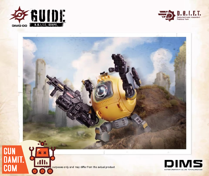 DIMS00 Drift Guide Mecha - view 5 Toys Alliance Drift Guide - view 5