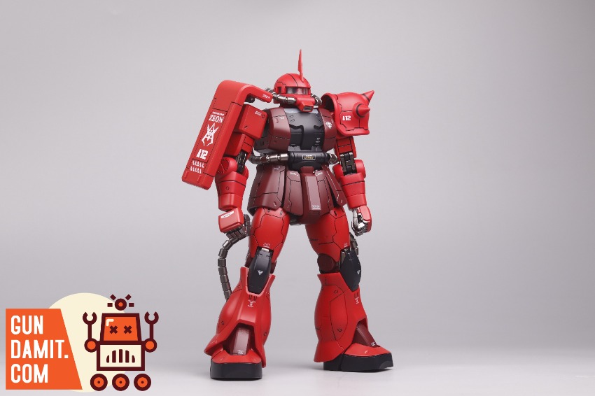 ACE-ZAKU-R Zaku Red Upgraded - view 7 ACE Toys 1/72 Zaku Red - view 7