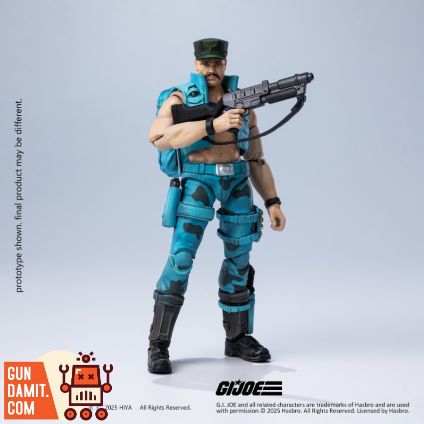 HIYA-EMG0300 Hirokazu Marine - back view Hiya Toys EMG0300 G.I. Joe Hirokazu Marine - back view