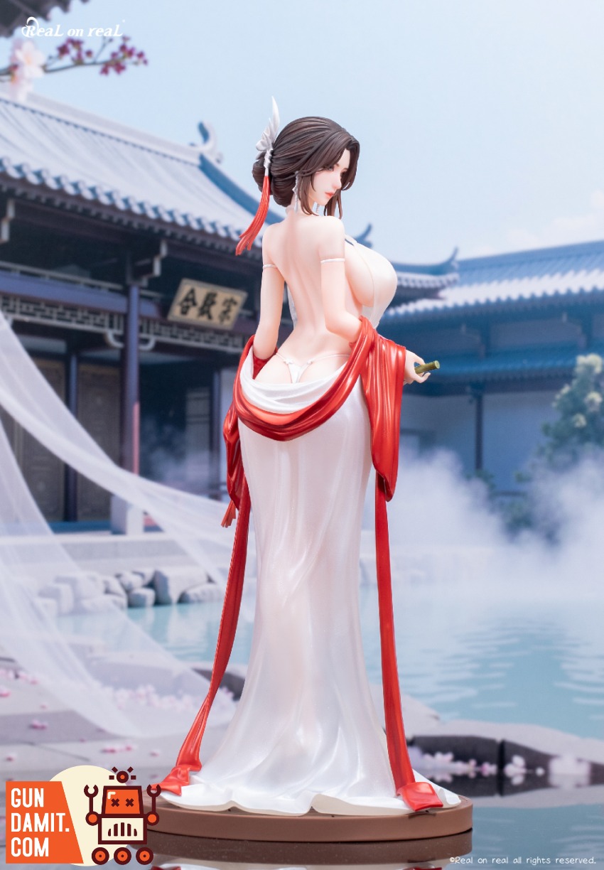 Qingyun 1/6 Figure - back view Real on Real Qingyun Ancient Style - back view