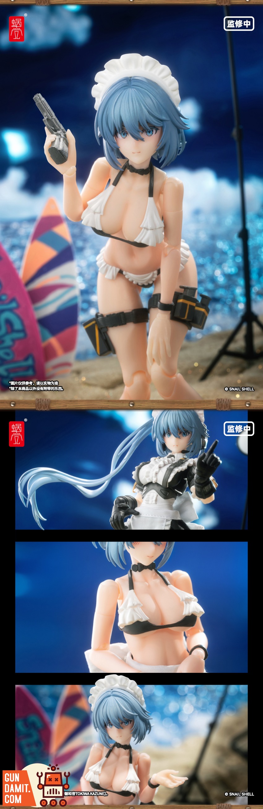 Snail Shell 1/12 RA-02S Tactical Maid Tokiwa Kazuon figure view 4 Snail Shell 1/12 RA-02S Tactical Maid Tokiwa Kazuon figure view 4
