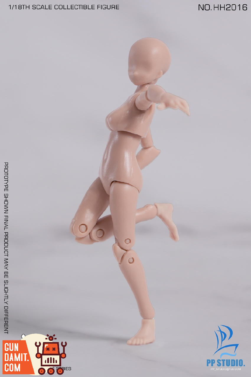 HH2016 Humanoid Female Body - close-up detail PP STUDIO Female Body White - close-up detail