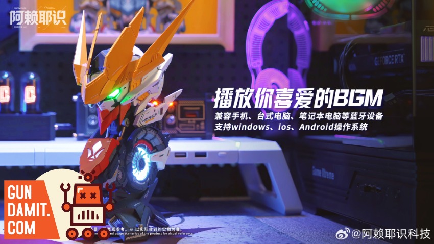 AVT-WOLFKINGBUST Wolf King - view 6 Alaya Vijnana Tech Wolf King Bust LED - view 6