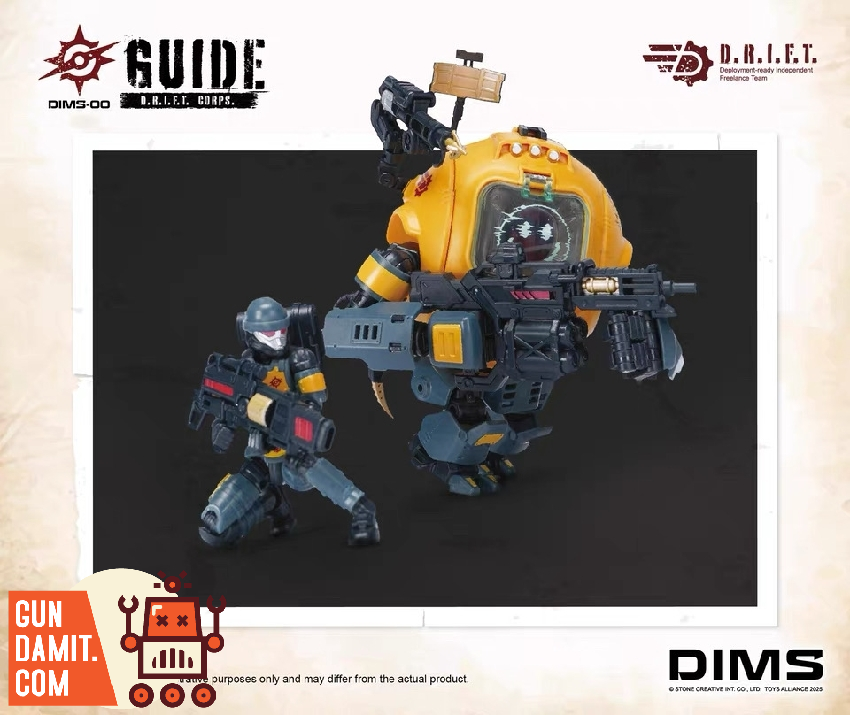 DIMS00 Drift Guide Mecha - view 9 Toys Alliance Drift Guide - view 9