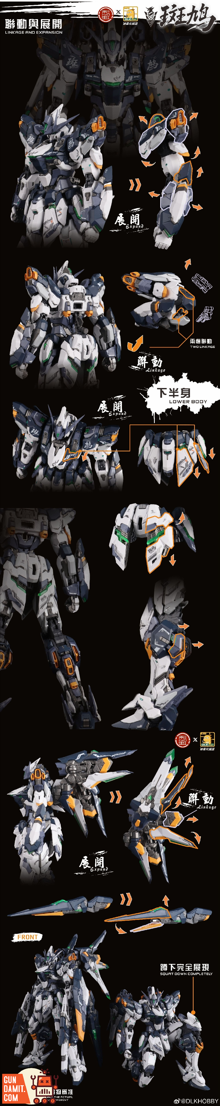 ZAW-S01 Ikaruga Model - view 7 DLKHOBBY Ikaruga Bird Model Kit - view 7