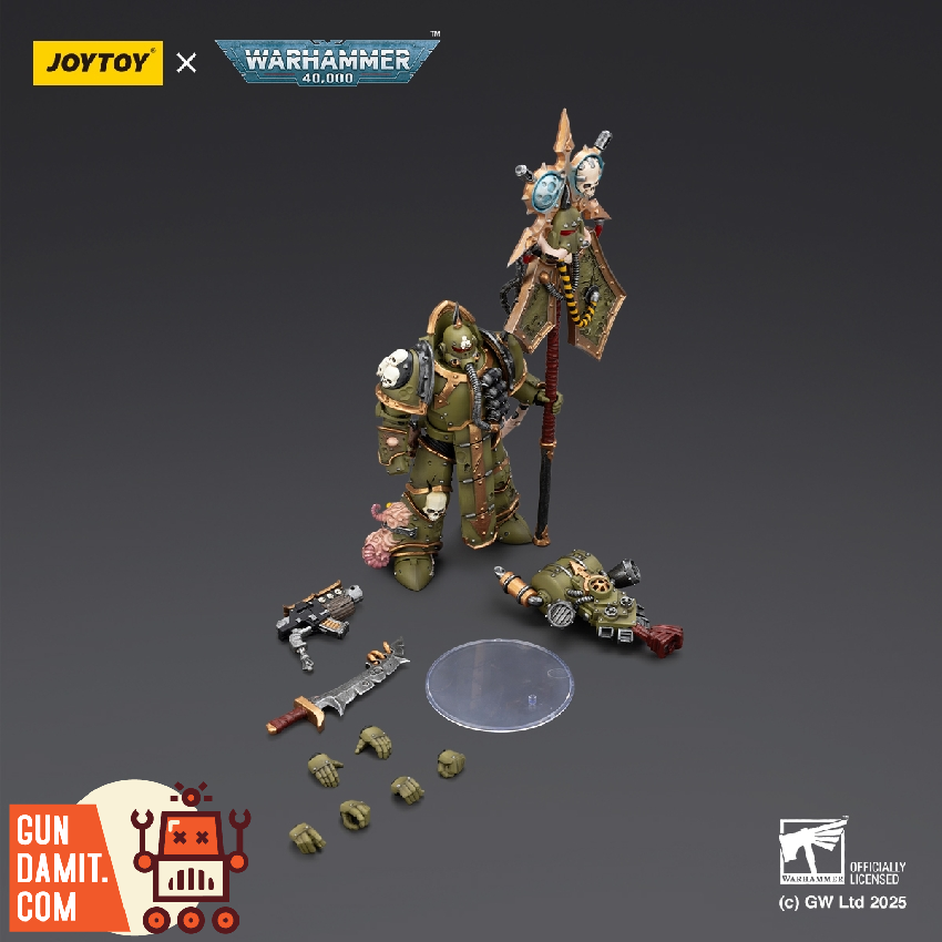 JT02915 Plague Marine Icon Bearer - view 5 JoyToy Death Guard Plague Marine - view 5