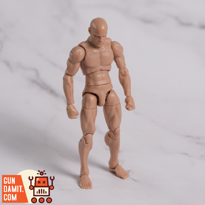HH2012 Humanoid Male Body - side view PP STUDIO Male Body Wheat - side view