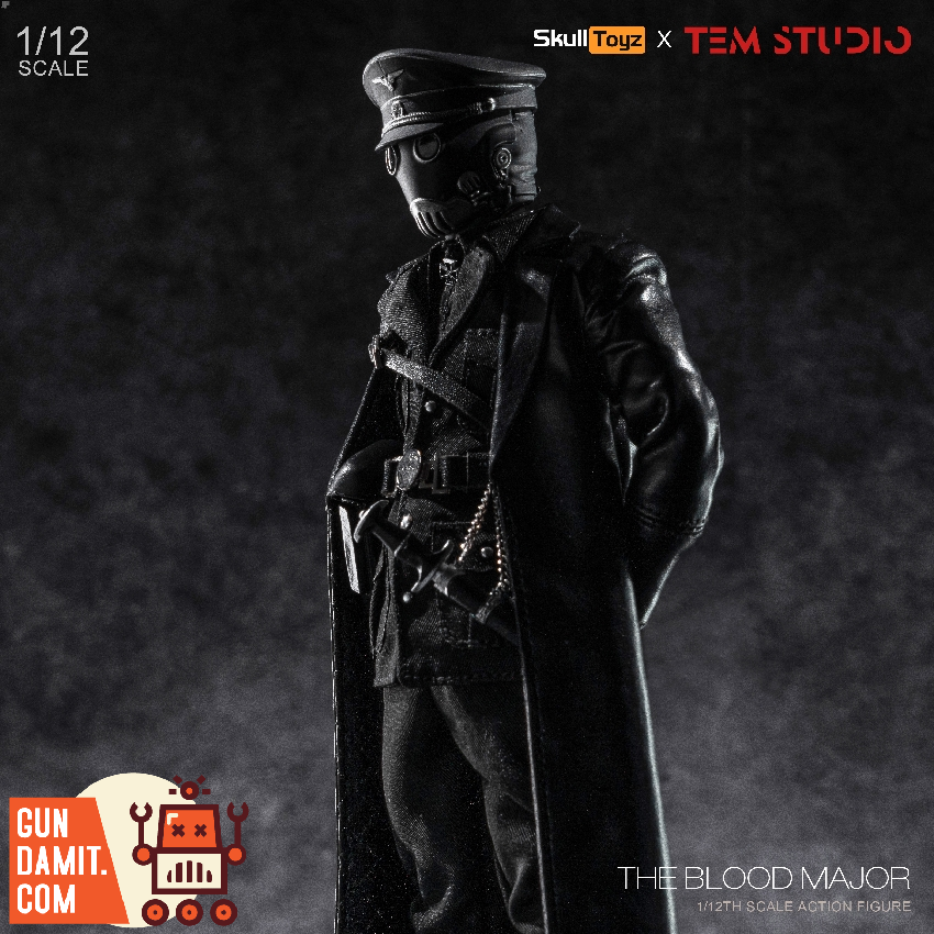 TS-BLOODMAJOR Blood Major - back view Tem Studio Skull Toyz Blood Major - back view